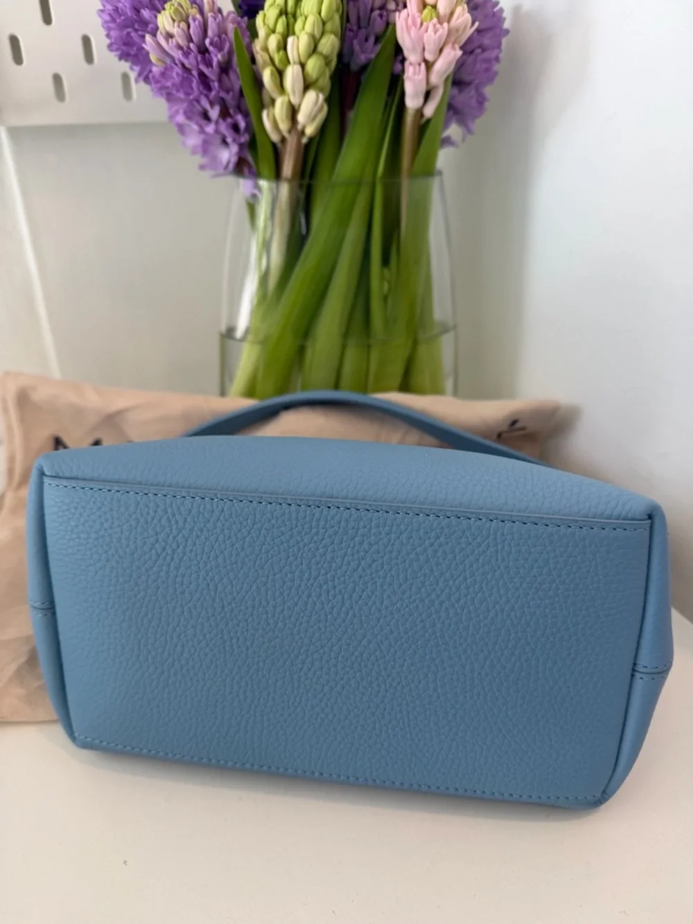 Maison De Sabre - Blue Leather Shoulder Bag - Picture 3 of 9